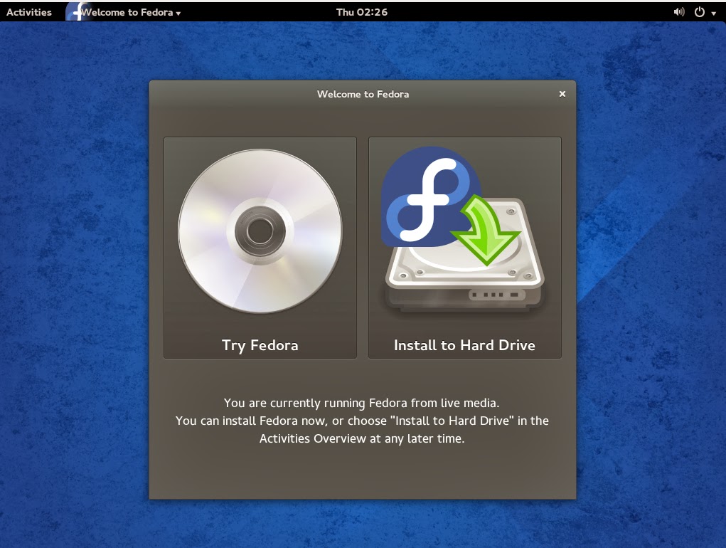 How To Install Gnome In Fedora 14 Live Iso